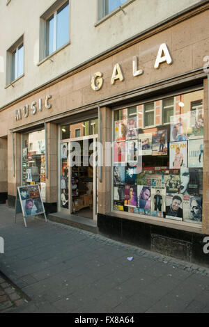 Köln, Mülheim, die Keupstrasse ist als ein Zentrum des türkischen Geschäftslebens bekannt. Stock Photo
