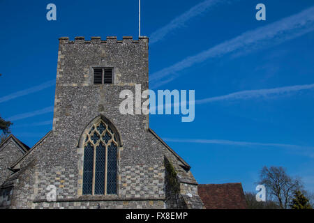 Hampshire Countryside Stock Photo