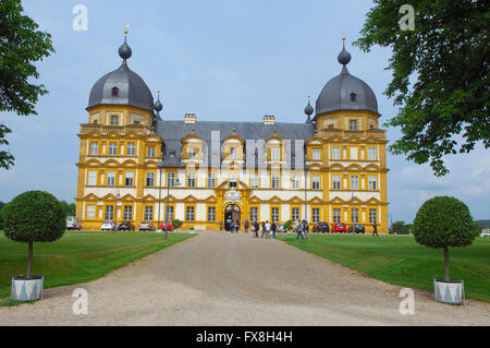 Seehof Castle, Memmelsdorf near Bamberg, Upper Franconia, Bavaria, Germany, Europe. Stock Photo