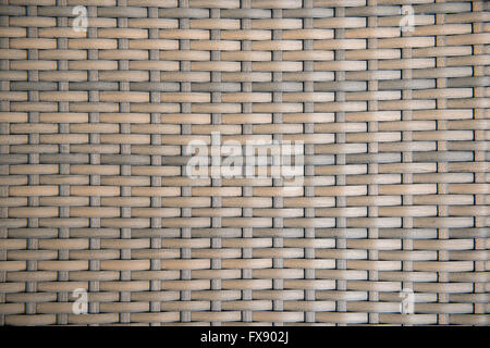 handicraft rattan weave pattern Stock Photo