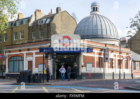 Kennington tube station in South London. Stock Photo