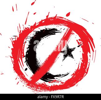 No islam symbol Stock Vector