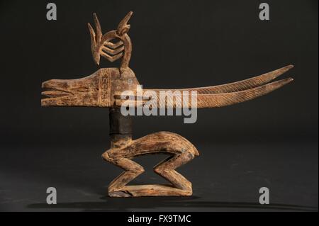 Bamana ceremony sculpture from Mali Stock Photo