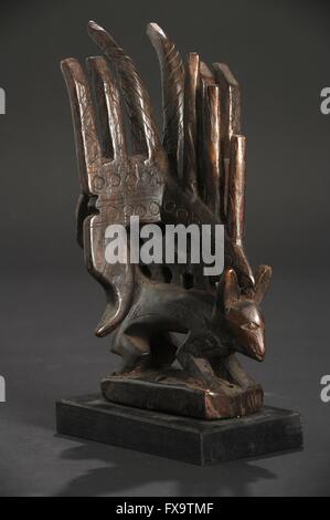 Bamana ceremony sculpture from Mali Stock Photo