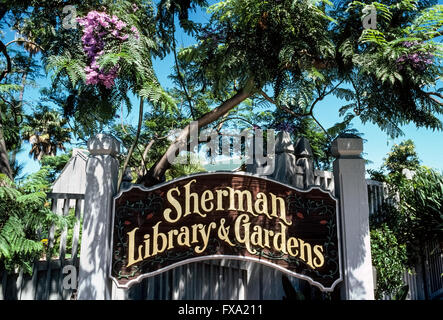The Sherman Library & Gardens in Corona del Mar, Orange County