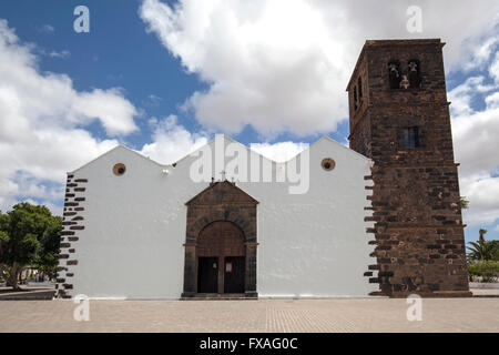 Iglesia de Nuestra Señora de la Candelaria, La Oliva, Fuerteventura, Canary Islands, Spain Stock Photo