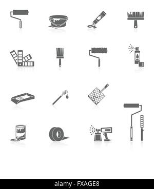 Spray icons black set Stock Vector Image & Art - Alamy