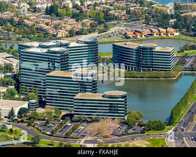 Oracle headquarters in Redwood Shores, Silicon Valley, California, USA Stock Photo