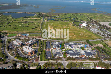 Google headquarters, Googleplex, Mountain View, Silicon Valley, California, USA Stock Photo