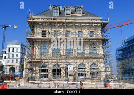 Poundbury new town near dorchester , dorset, england, uk Stock Photo