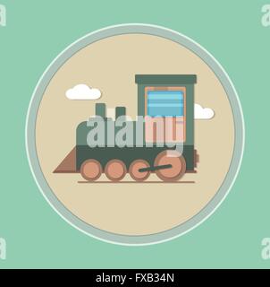 Locomotive Stock Vector