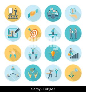 Compliance Icons Flat Stock Vector