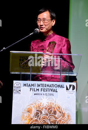Miami International Film Festival 2016 held at Olympia Theater At Gusman Hall - Closing Ceremony  Featuring: Guest Where: Miami, Florida, United States When: 12 Mar 2016 Stock Photo