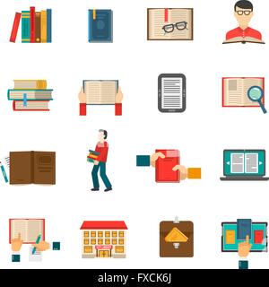 vector set of reader Stock Vector Image & Art - Alamy