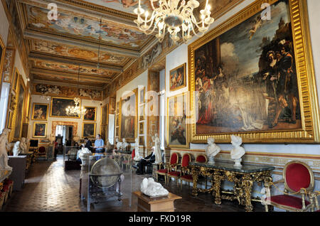 Italy, Rome, Palazzo Spada, Galleria Spada art gallery interior Stock Photo