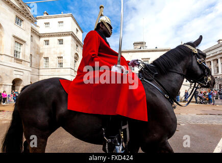 The Changing Of The Guard, Horse Guards Parade, London, England Stock Photo