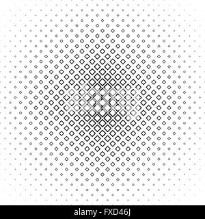 Repeating black white vector square pattern Stock Vector