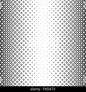 Seamless black and white square pattern Stock Vector