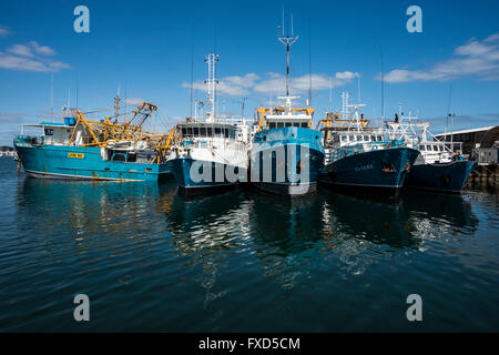 Freemantle Fishing Boat Harbour, Freemantle, Perth, Western Australia Stock Photo