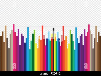 lines concept background illustration Stock Vector