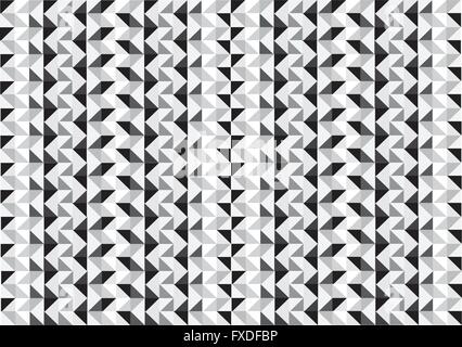 Colorful Seamless pattern of geometric shapes background Stock Vector