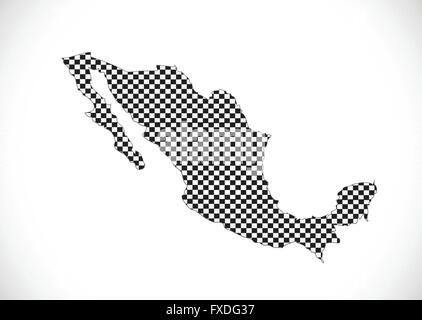 map of Mexico Decorative idea design Stock Vector Image & Art - Alamy