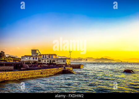 Gulangyu Islet ocean scenery, very beautiful Stock Photo