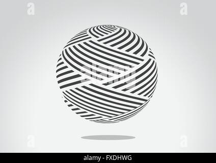 Abstract Sphere Logos Illustration for Your Design Stock Vector