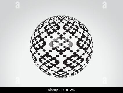 Abstract Sphere Logos Illustration for Your Design Stock Vector