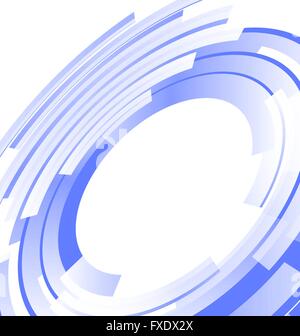 Blended elements striped cut from circles Stock Vector
