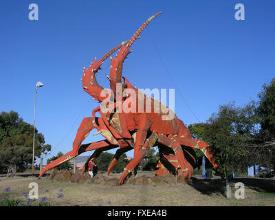 The Big Lobster, the Great Ocean Road, Australia Stock Photo