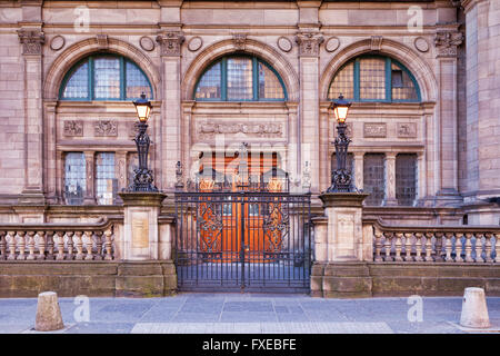 Central Library, George iv Bridge, Edinburgh, Scotland, UK Stock Photo