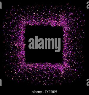 Vector Pink Square Frame Stock Vector