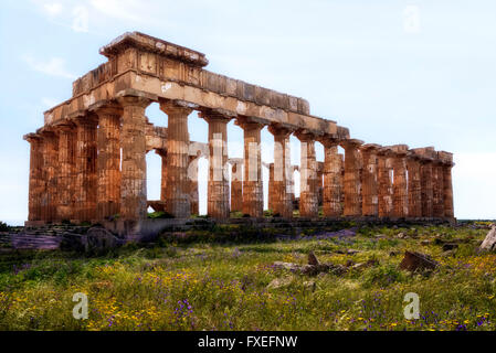 Selinunte, Castelvetrano, Sicily, Italy Stock Photo