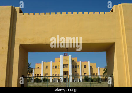 Cuartel Moncada barracks, School and Museum, Santiago de Cuba, Cuba. Stock Photo