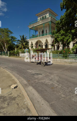The Palacio de Valle on Punta Gorda. Cienfuegos. Cuba Stock Photo
