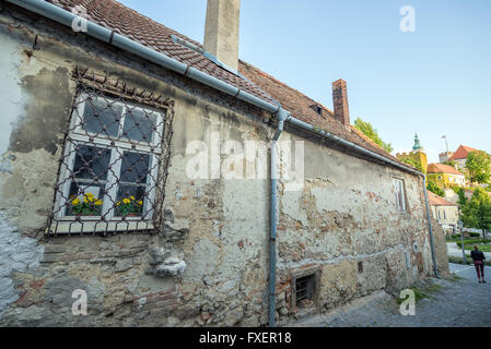 Old house in Mikulov town, Moravia region, Czech Republic Stock Photo