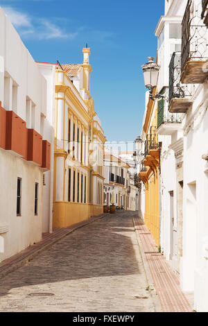 A street in Tarifa (Andalucia - Spain) Stock Photo