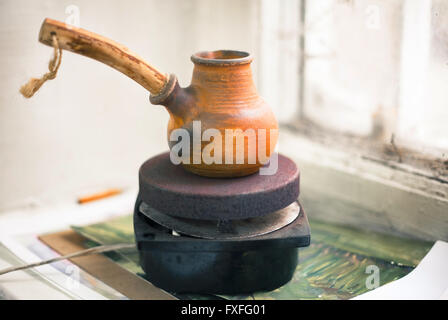 Ceramic Cezve Turka Turkish Coffee On Stock Photo 1046371684