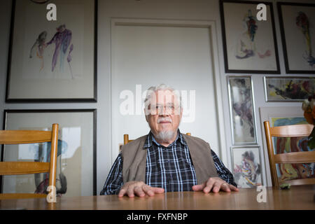 Hamburg, Germany. 07th Apr, 2016. German-US singer Bill Ramsey poses ...