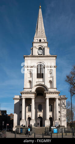 Christ Church Spitalfields, London Stock Photo