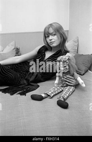 Deutsche Schauspielerin und Fotomodell Andrea Rau, Deutschland 1970er ...