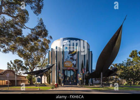 san diego air and space museum in balboa park, san diego, ca us Stock Photo