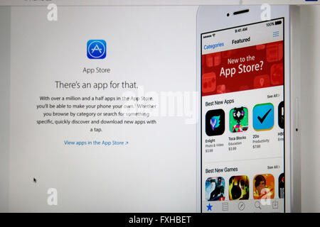 Apple App Store Stock Photo