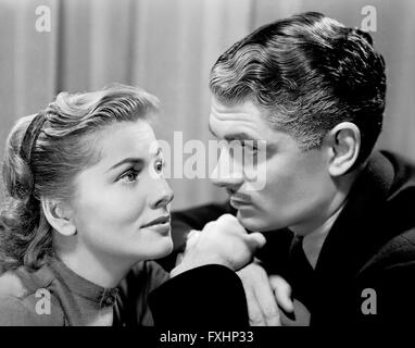 REBECCA 1940 Uniteds Artists film with Laurence Olivier and Joan Fontaine Stock Photo
