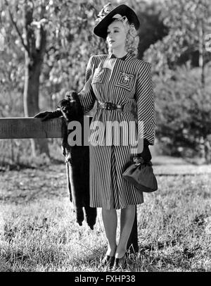 CAROLE LANDIS (1919-1948) US film actress in Topper Returns (1941) Stock Photo