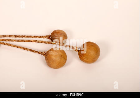 Gaucho Bolas, boleadoras. Inca ayllo. gauchos Argentinian cowboys Stock Photo