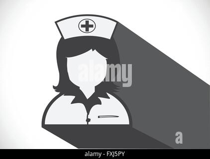 Nurses icons Stock Vector