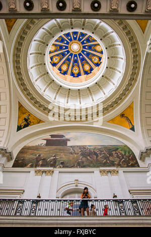 Vertical view inside the Revolution Museum in Havana, Cuba. Stock Photo