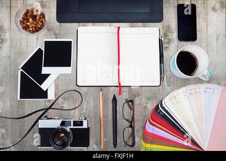 Design Desk. Stock Photo